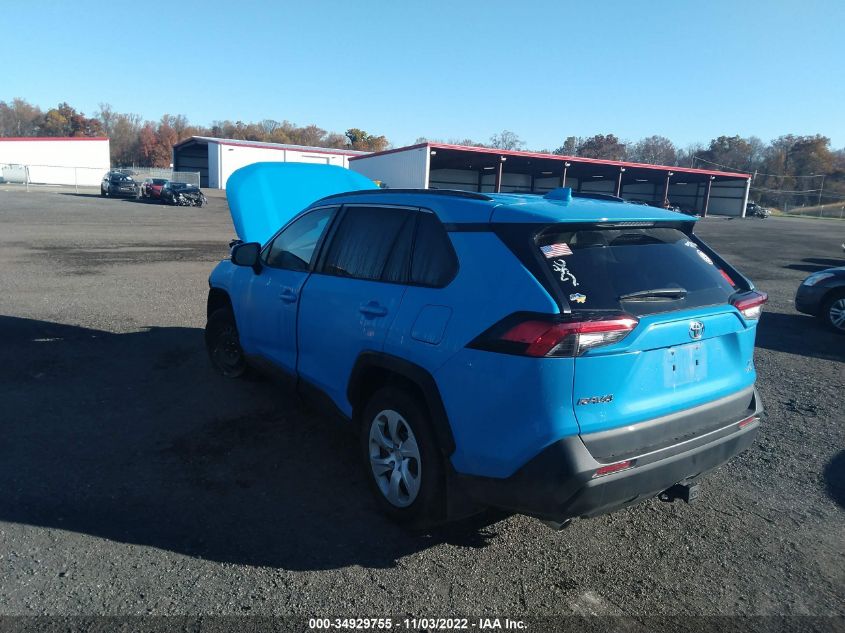 2021 TOYOTA RAV4 LE VIN: 2T3G1RFV0MC144976