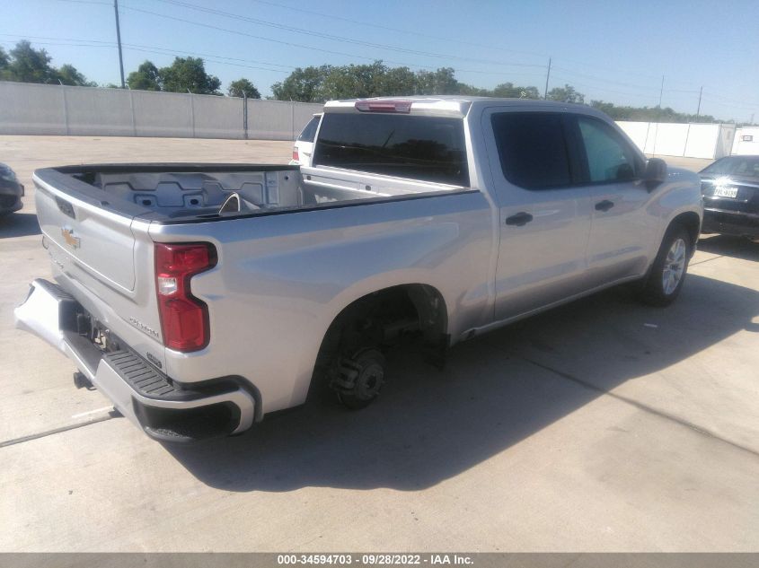 2022 CHEVROLET SILVERADO 1500 LTD CUSTOM VIN: 3GCPWBEK3NG170312