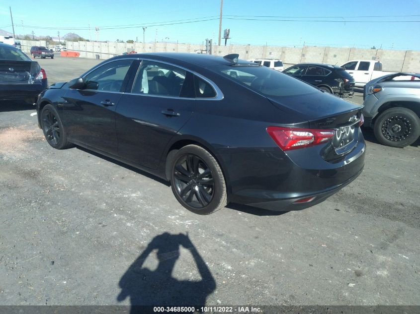 2021 CHEVROLET MALIBU LT VIN: 1G1ZD5ST3MF042271