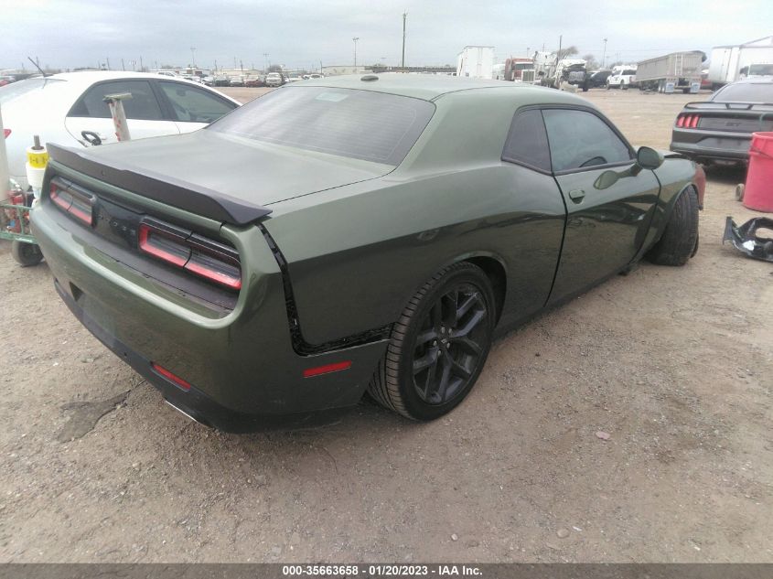 2021 DODGE CHALLENGER GT VIN: 2C3CDZJG8MH615807