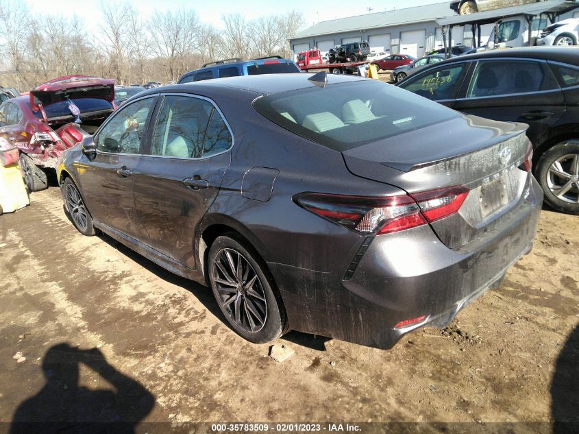 2021 TOYOTA CAMRY SE VIN: 4T1G11BK6MU019954