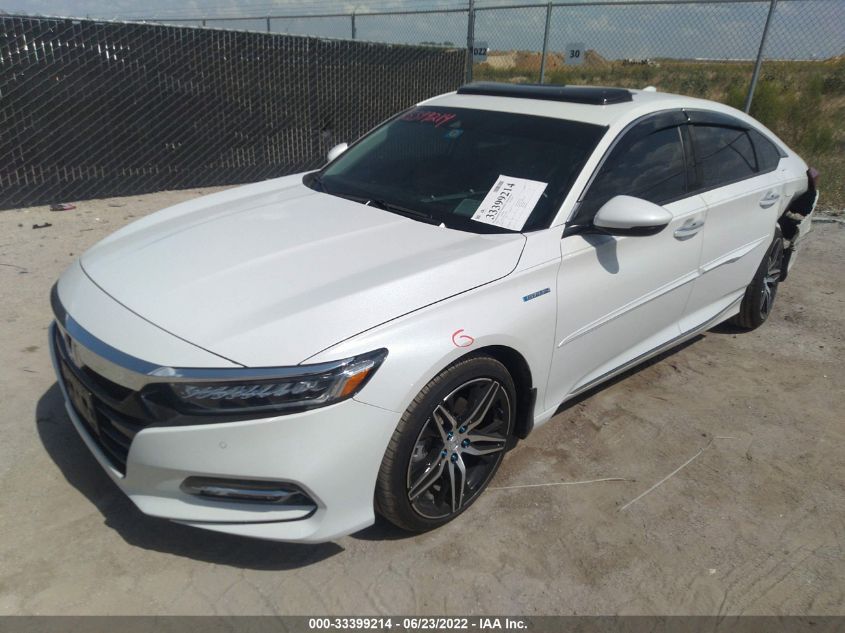 2020 HONDA ACCORD HYBRID TOURING VIN: 1HGCV3F92LA007683