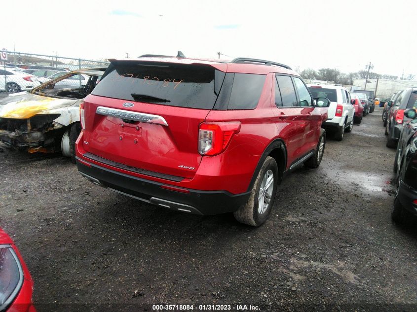 2021 FORD EXPLORER XLT VIN: 1FMSK8DH1MGB66019