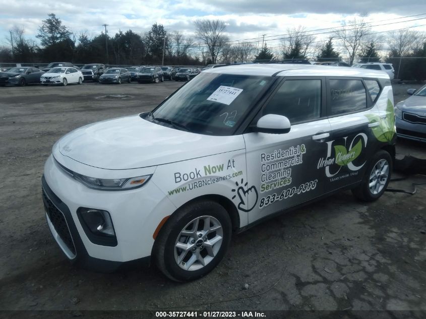 2022 KIA SOUL LX VIN: KNDJ23AU6N7181556