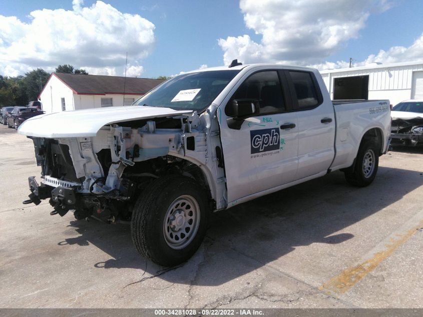 2020 CHEVROLET SILVERADO 1500 WORK TRUCK VIN: 1GCRYAEF8LZ333954