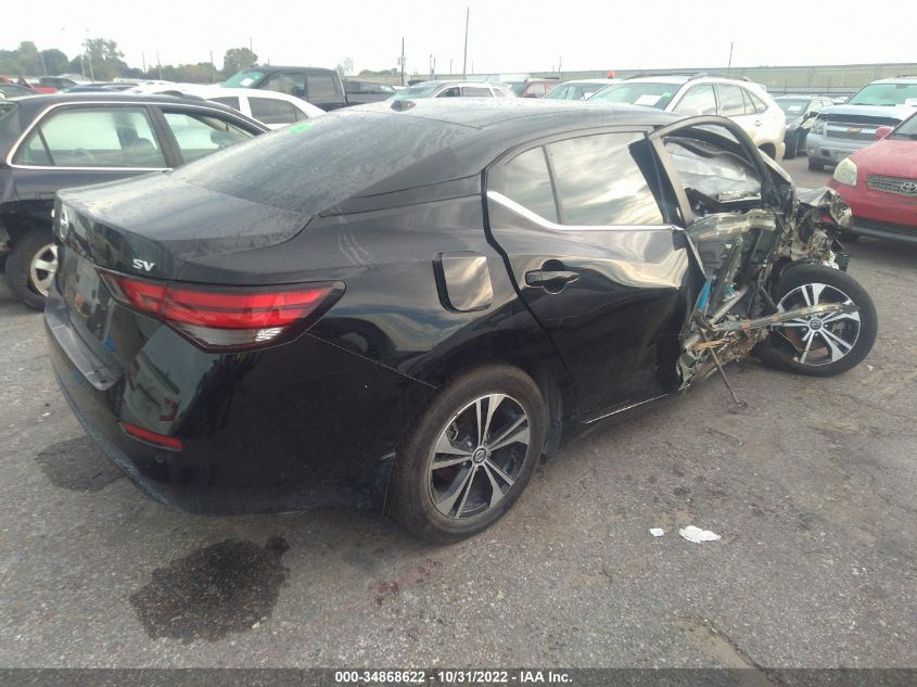 2021 NISSAN SENTRA SV VIN: 3N1AB8CV2MY218038