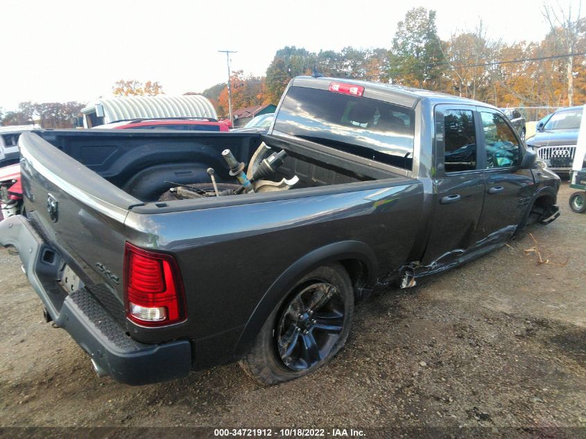 2021 RAM 1500 CLASSIC WARLOCK VIN: 1C6RR7GT5MS504650