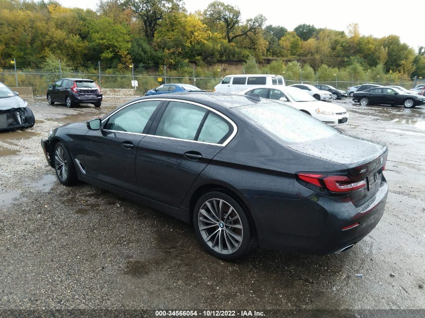 2021 BMW 5 SERIES 540I XDRIVE VIN: WBA73BJ01MWX05728