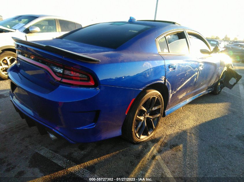 2021 DODGE CHARGER R/T VIN: 2C3CDXCT6MH588203