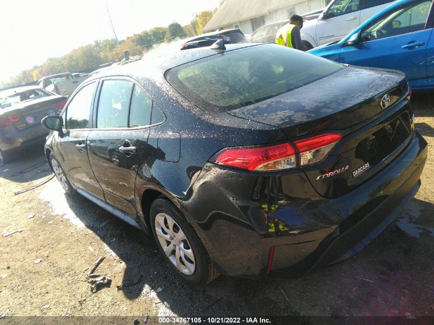 2022 TOYOTA COROLLA LE VIN: JTDEPMAE5NJ231285