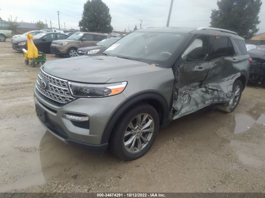 2020 FORD EXPLORER LIMITED VIN: 1FMSK8FHXLGA06989