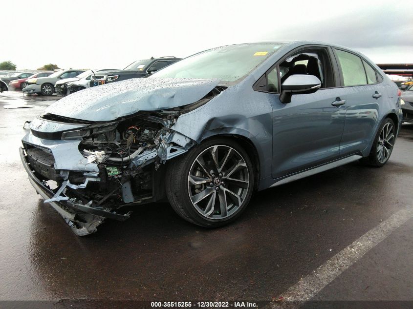 2021 TOYOTA COROLLA SE/NIGHTSHADE/APEX SE VIN: JTDS4MCE5MJ062537