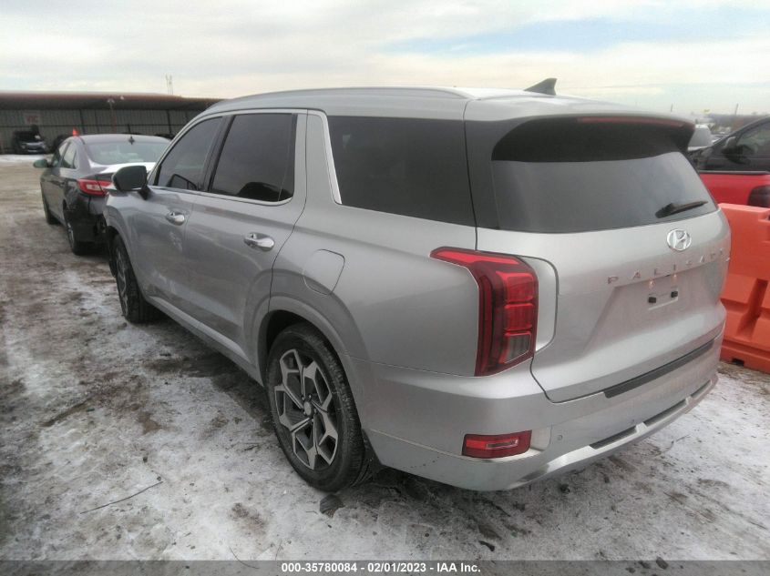 2022 HYUNDAI PALISADE CALLIGRAPHY VIN: KM8R7DHE9NU442345