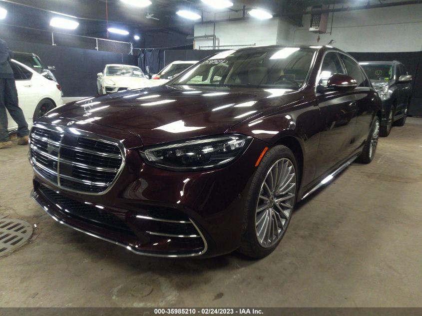2022 MERCEDES-BENZ S-CLASS S 500 VIN: W1K6G6DB5NA121831