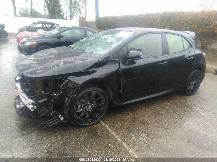 2022 TOYOTA COROLLA HATCHBACK SE/NIGHTSHADE/XSE VIN: JTND4MBE2N3157469