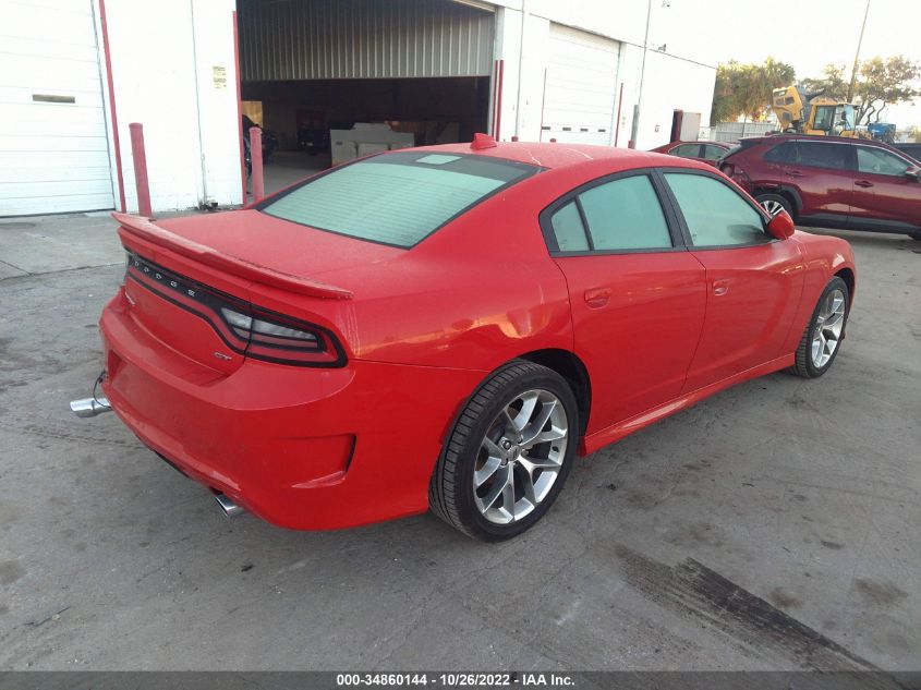2021 DODGE CHARGER GT VIN: 2C3CDXHGXMH619741