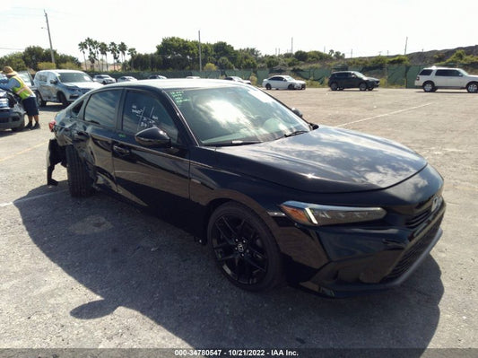 2022 HONDA CIVIC SEDAN SPORT VIN: 2HGFE2F54NH599533