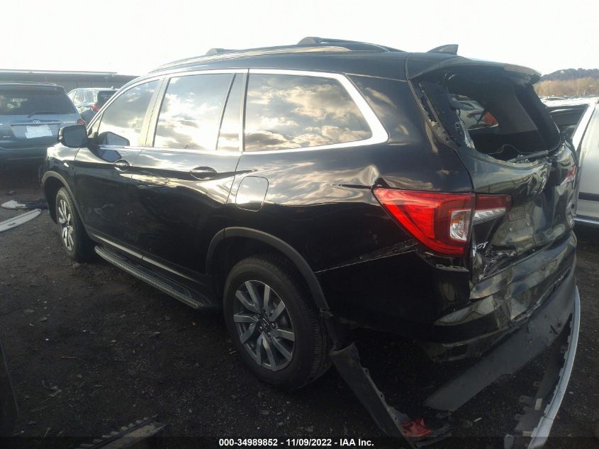 2021 HONDA PILOT EX-L VIN: 5FNYF6H52MB032945