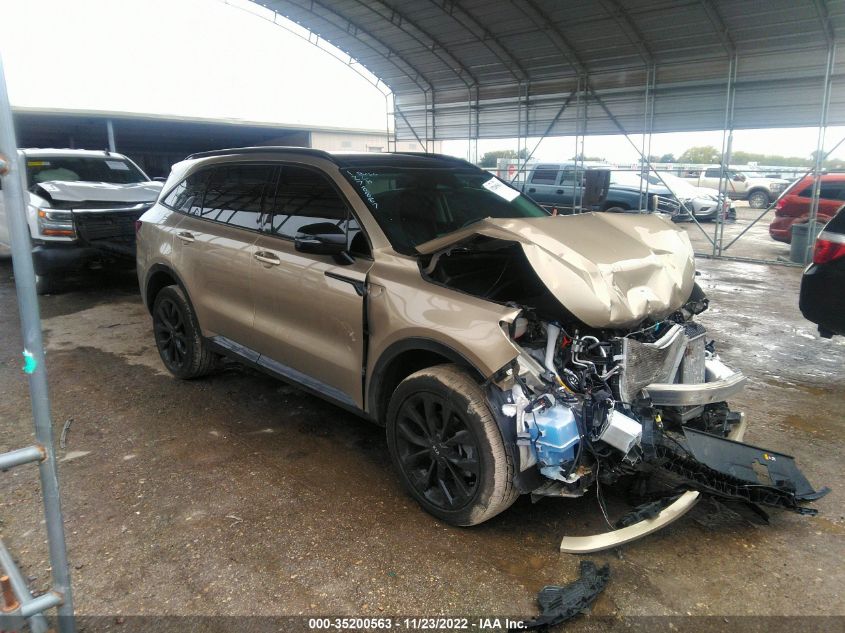 2021 KIA SORENTO SX VIN: 5XYRKDLF1MG030889
