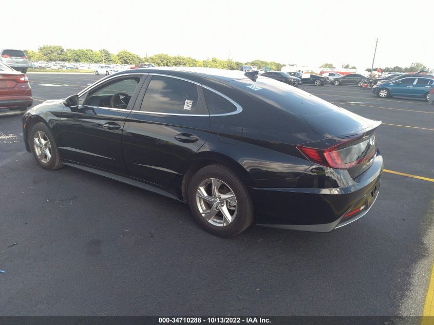 2021 HYUNDAI SONATA SE VIN: 5NPEG4JAXMH108909