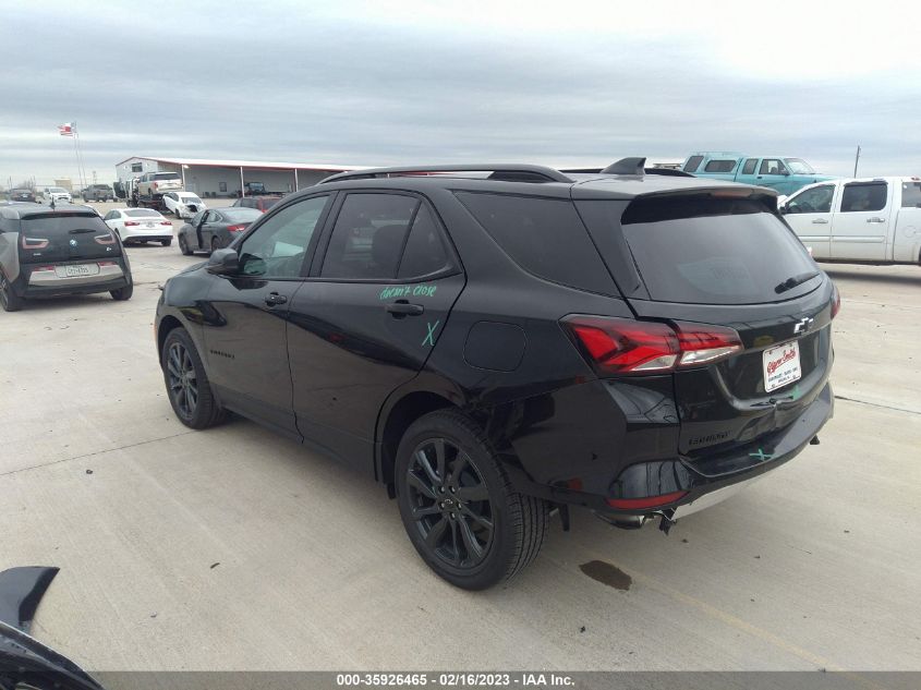 2023 CHEVROLET EQUINOX RS VIN: 3GNAXMEGXPL143930