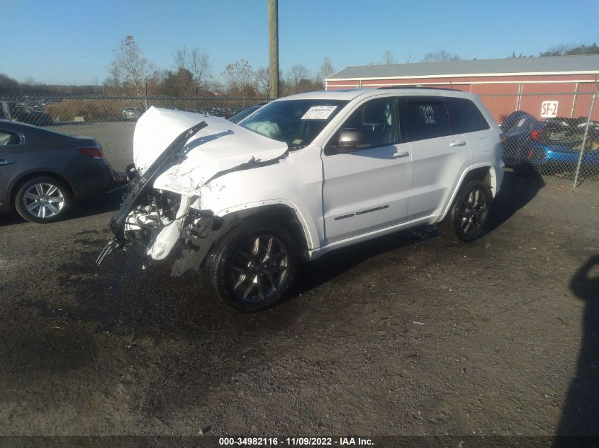 2021 JEEP GRAND CHEROKEE 80TH ANNIVERSARY VIN: 1C4RJFBG1MC838706