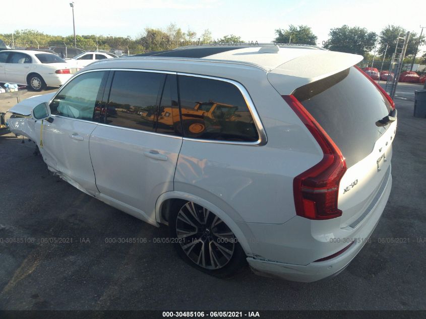 2021 VOLVO XC90 MOMENTUM VIN: YV4A22PK8M1728678