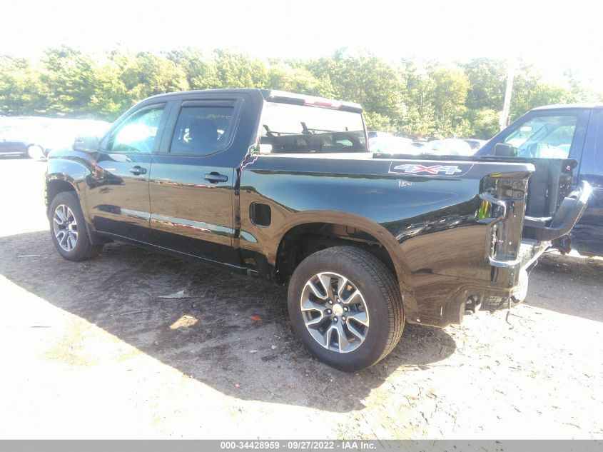 2021 CHEVROLET SILVERADO 1500 LT VIN: 3GCUYDET3MG308978