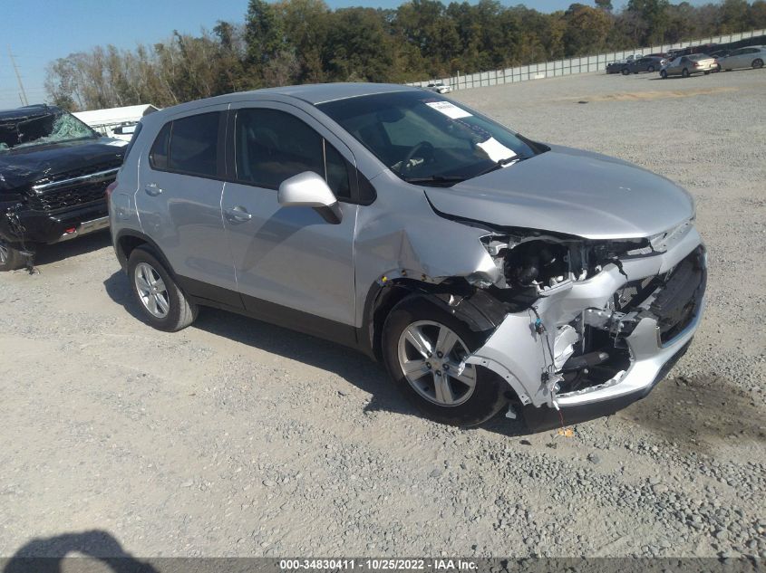 2022 CHEVROLET TRAX LS VIN: KL7CJKSM6NB544775