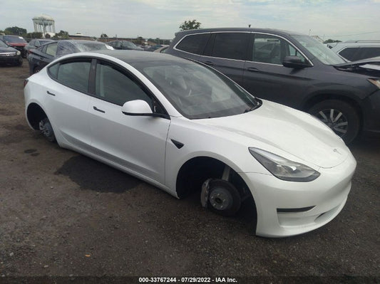 2021 TESLA MODEL 3 STANDARD RANGE PLUS VIN: 5YJ3E1EA2MF031697