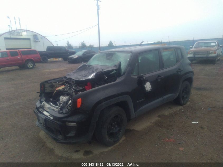 2020 JEEP RENEGADE SPORT VIN: ZACNJAAB6LPL76299
