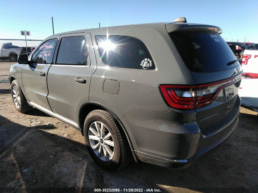 2020 DODGE DURANGO SXT VIN: 1C4RDHAG7LC223340