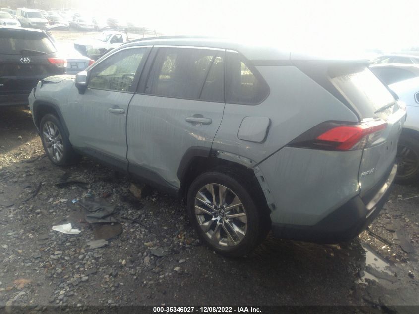 2020 TOYOTA RAV4 XLE PREMIUM VIN: 2T3C1RFV8LC053998