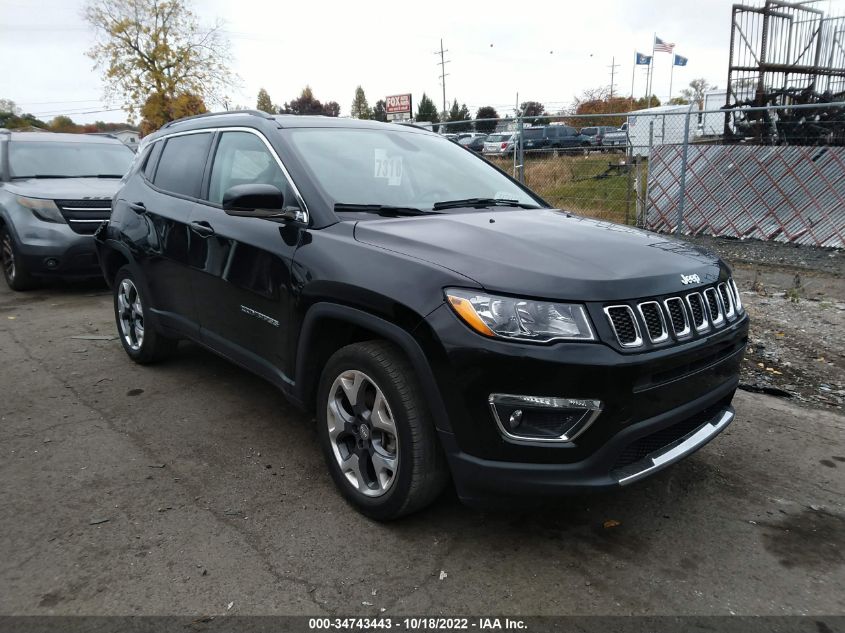 2020 JEEP COMPASS LIMITED VIN: 3C4NJDCB4LT160316