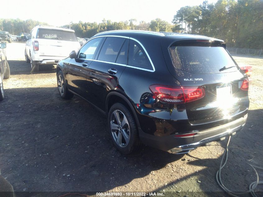 2022 MERCEDES-BENZ GLC GLC 300 VIN: W1N0G8EB4NV332966