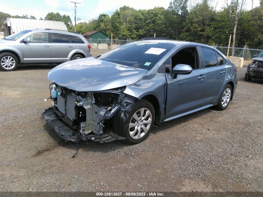 2022 TOYOTA COROLLA LE VIN: 5YFEPMAE2NP301742