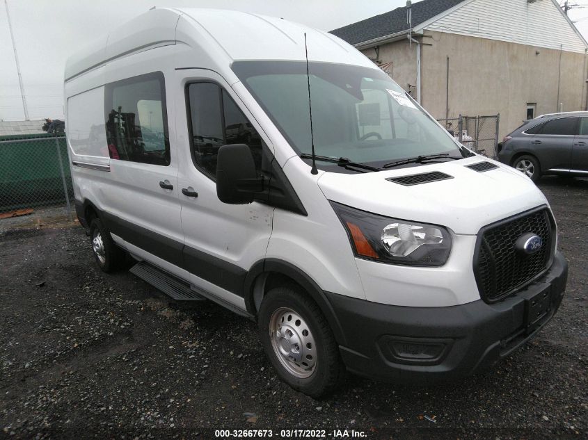 2021 FORD TRANSIT CARGO VAN VIN: 1FTBR1X87MKA13919