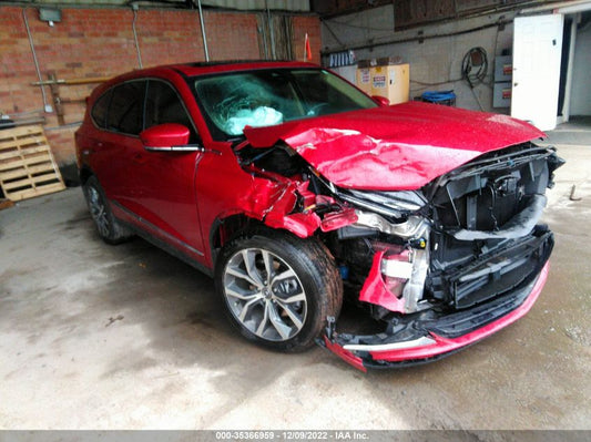 2022 ACURA MDX W/TECHNOLOGY PACKAGE VIN: 5J8YD9H41NL008232