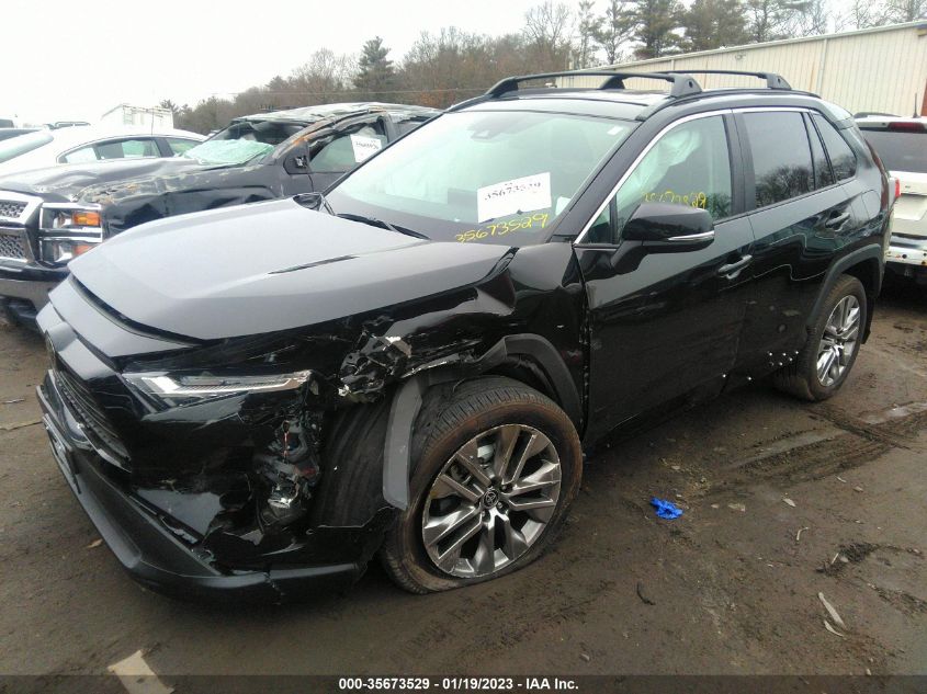 2022 TOYOTA RAV4 XLE PREMIUM VIN: 2T3A1RFV8NC308658