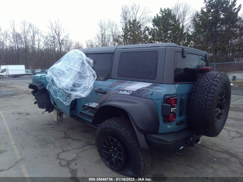 2022 FORD BRONCO RAPTOR VIN: 1FMEE5JRXNLA52058
