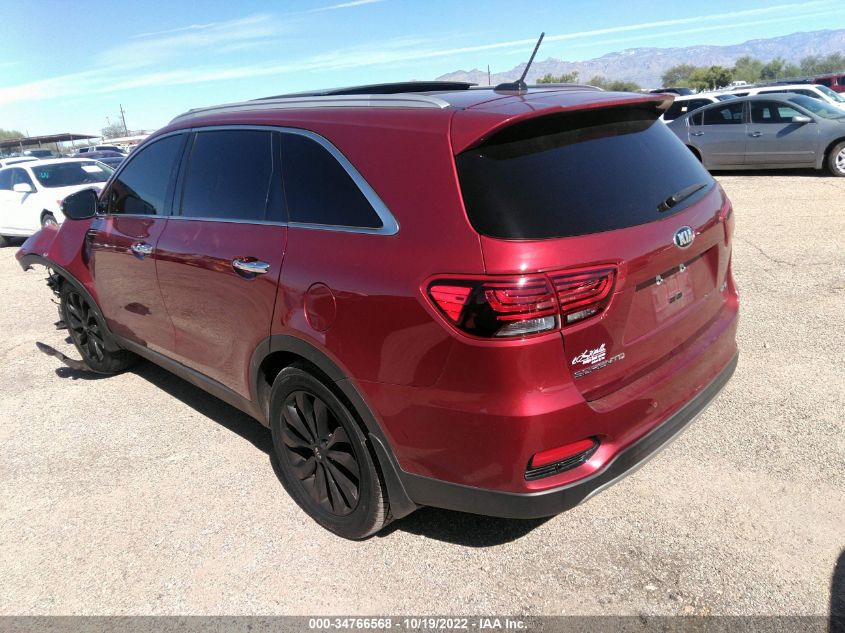 2020 KIA SORENTO EX V6 VIN: 5XYPH4A5XLG678651