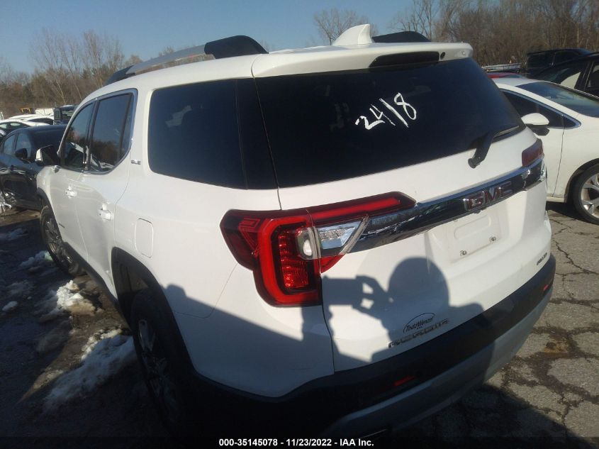 2021 GMC ACADIA SLE VIN: 1GKKNRLSXMZ112418