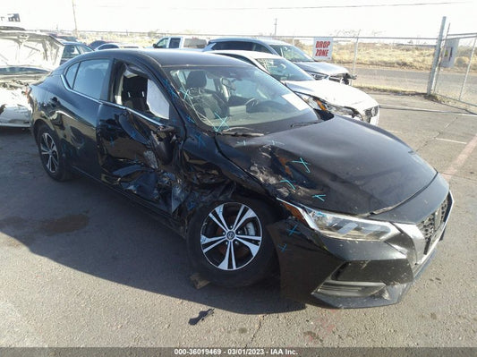 2022 NISSAN SENTRA SV VIN: 3N1AB8CV9NY267495