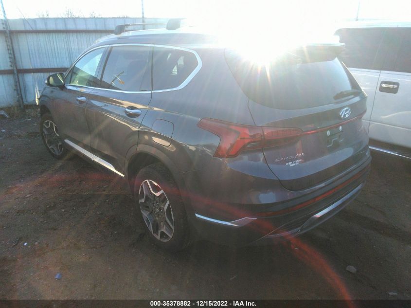 2022 HYUNDAI SANTA FE HYBRID SEL PREMIUM VIN: KM8S3DA17NU032468