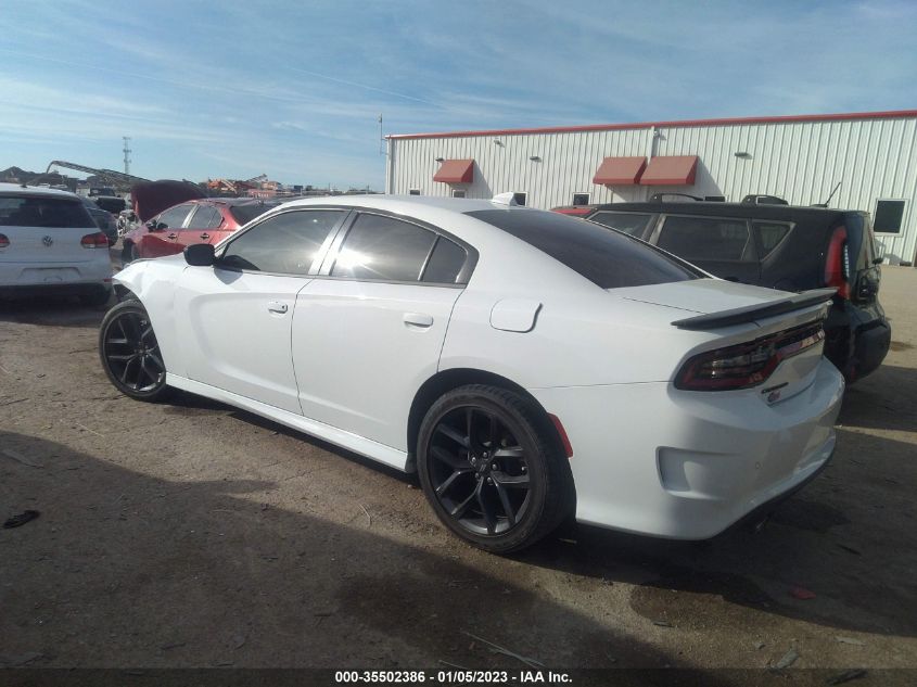 2022 DODGE CHARGER GT VIN: 2C3CDXHG3NH224754