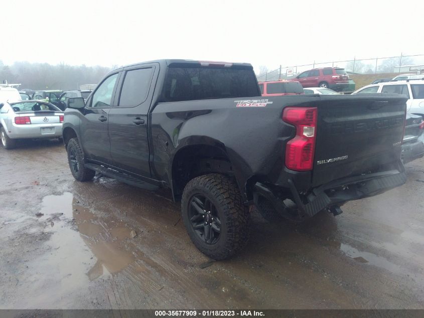 2022 CHEVROLET SILVERADO 1500 CUSTOM TRAIL BOSS VIN: 3GCPDCEK4NG669261