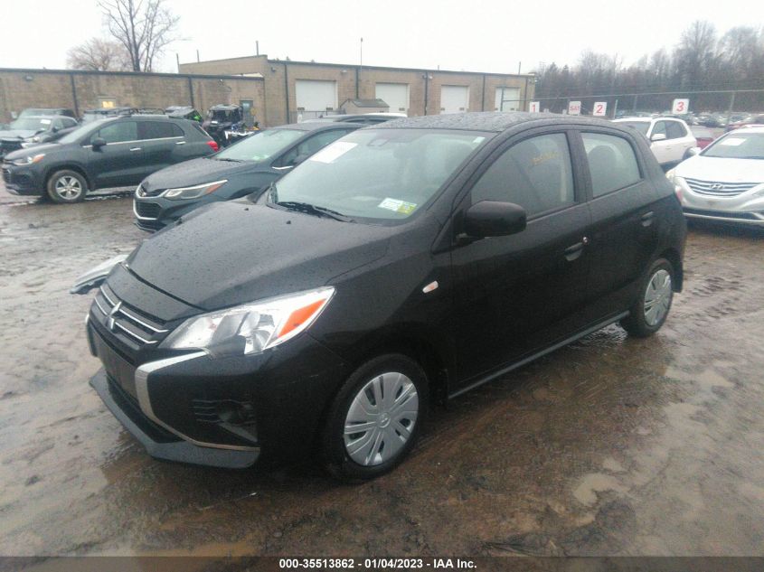 2022 MITSUBISHI MIRAGE ES/LE VIN: ML32AUHJ3NH007076