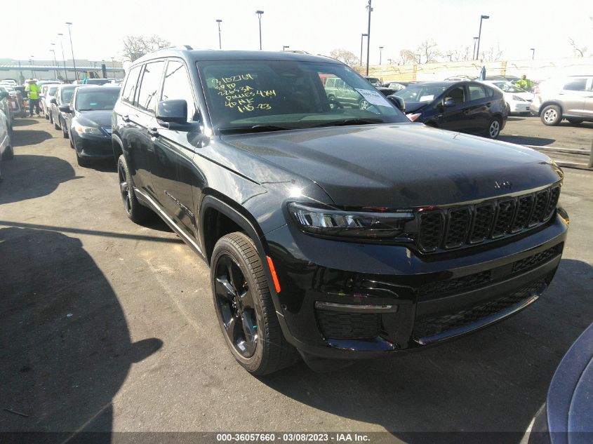 2022 JEEP GRAND CHEROKEE L LIMITED VIN: 1C4RJKBG5N8562401