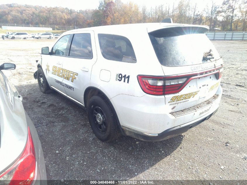 2021 DODGE DURANGO PURSUIT VIN: 1C4RDJFG9MC642551