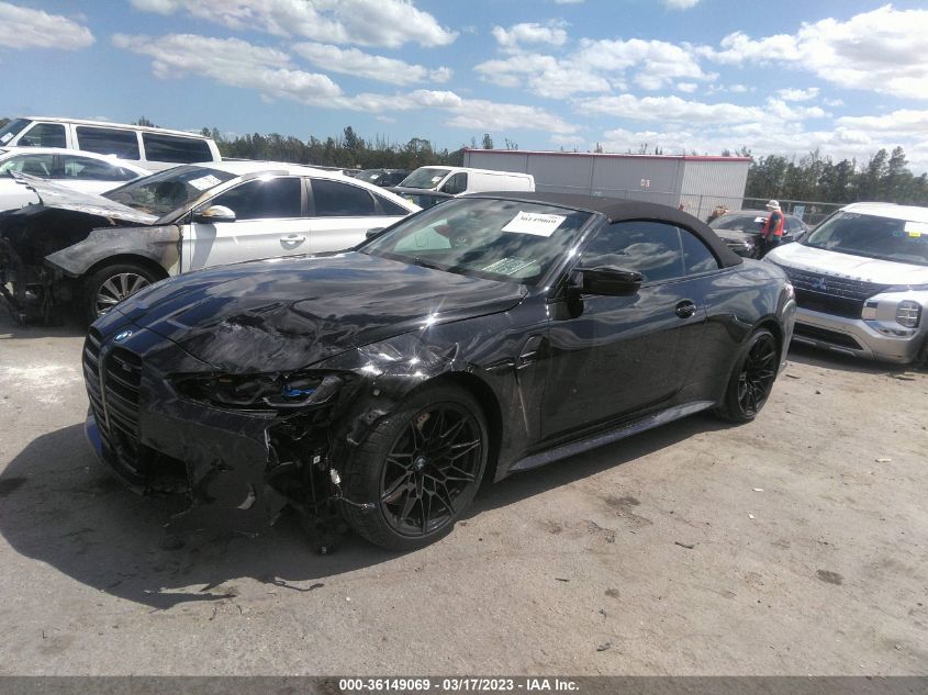 2022 BMW M4 COMPETITION XDRIVE VIN: WBS33BA01NCK33138